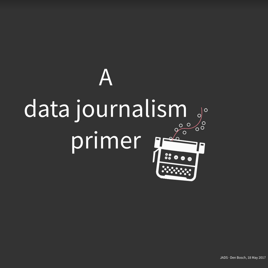 A Data Journalism Primer - Guest Lecture logo